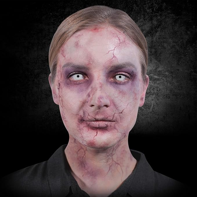 12-Color Death FX Cream Palette, Professional Quick Drying Waterproof SFX Makeup for the Stage, Film, Costumes, Cosplay, Halloween-GlimoraGlow