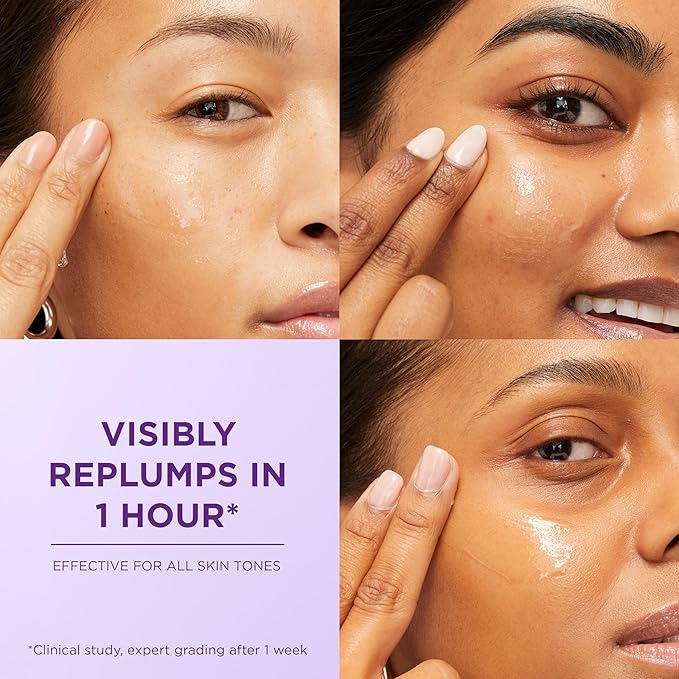 L'Oreal Paris Revitalift 1.5% Pure Hyaluronic Acid Face Serum, Hydrate & Reduce Wrinkles, Fragrance Free 1.7 oz-GlimoraGlow