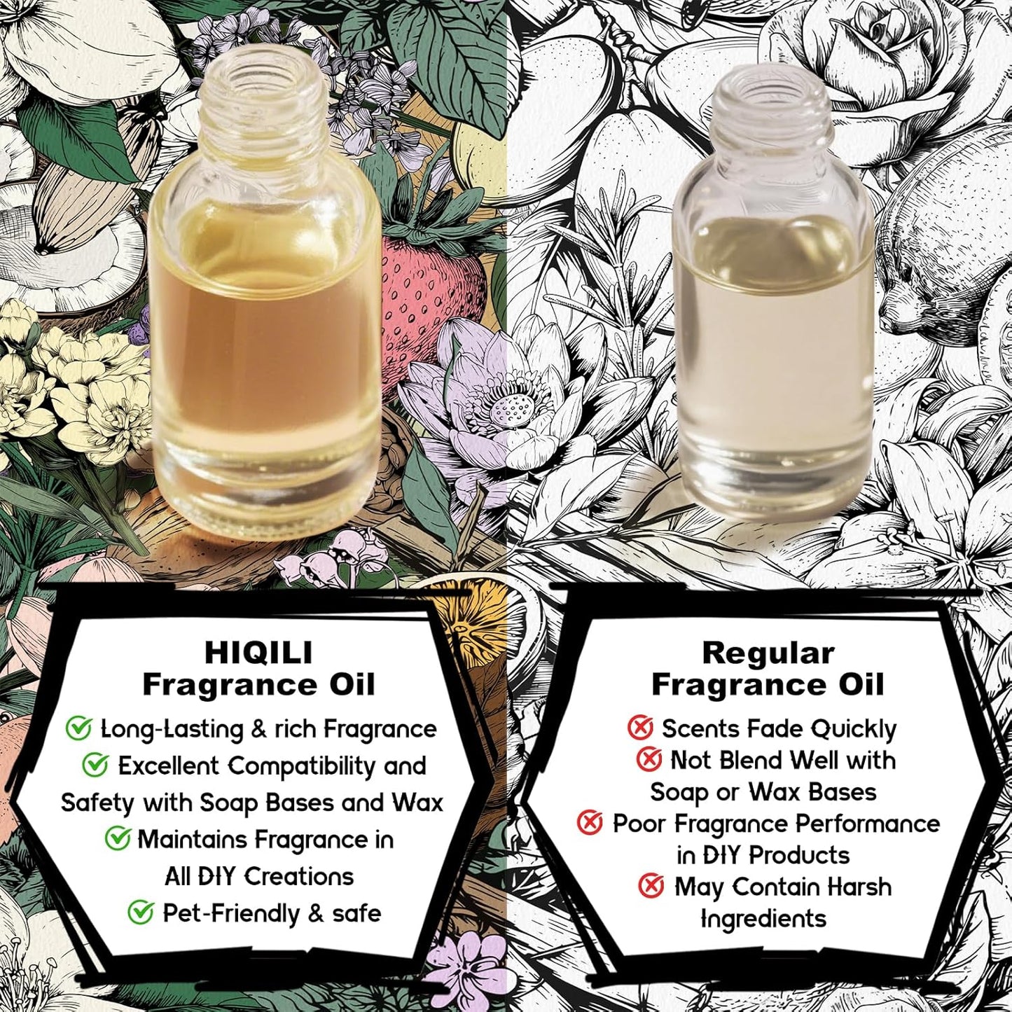 HIQILI Sandalwood Cipher Fragrance Oil for Diffuser, Inspired by Srge-L.tens StalMajus-cvle, Candle & Soap, Perfume & Body Oil Making- Have Gourmand Notes, Long-Lasting- 1 Fl Oz-GlimoraGlow