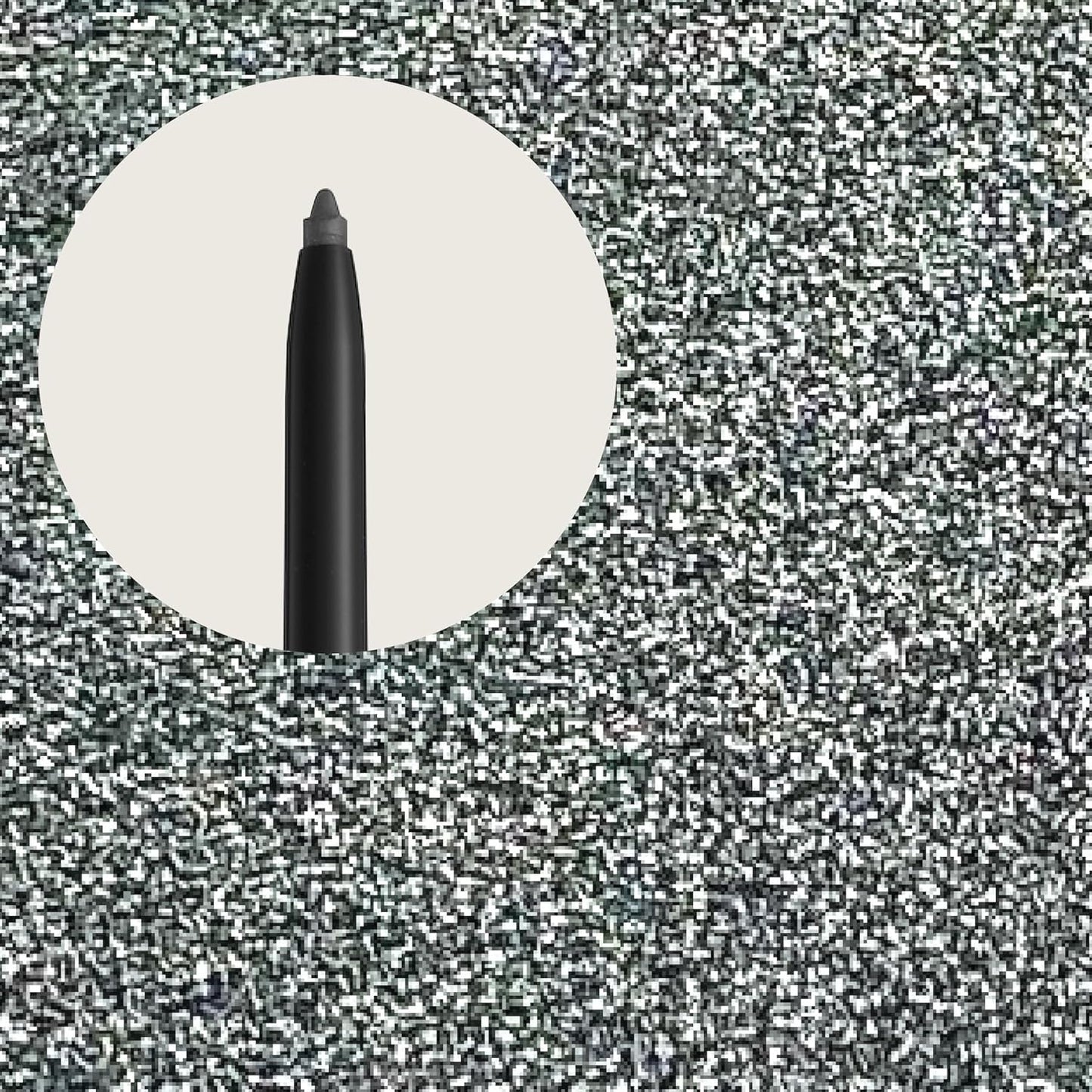 Hypoallergenic Waterproof Eyeliner - Fragrance Free Metallic Eye liner - Vegan and Cruelty Free Eye Pencil - Eyeliner Pencil for Sensitive Eyes (Grey Stone)-GlimoraGlow