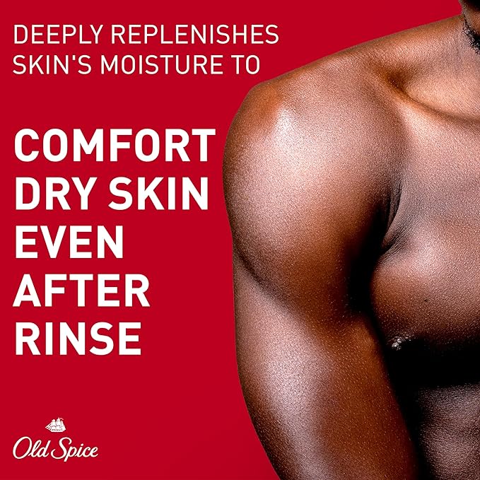 Old Spice Body Wash GentleMan’s Super Hydration for Men, 24/7 Renewing Moisture, Gentle on Skin with Skin Conditioners, Vanilla + Shea Butter Scent, 20 oz-GlimoraGlow