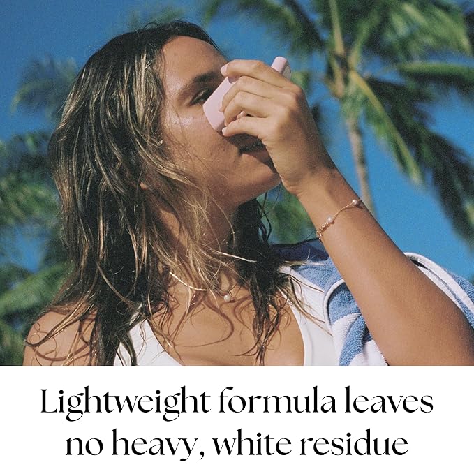 SPF 50 Sheer Mineral Sunscreen Stick - Vegan, Reef Safe, Non-Nano Zinc, Face Sunblock Stick, No White Residue, Pocket Size, Ideal for Travel & Kids .05 oz-GlimoraGlow