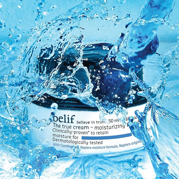 belif The True Cream Moisturizing Bomb with Oak Husk and Vitamin B | Moisturizer | Good for Dry Skin, Dryness Dullness, and Uneven Texture |For Normal, Dry Skin Types-GlimoraGlow