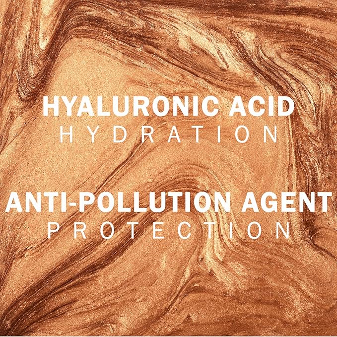 Bronzing Face Serum - Hydrating Serum with Hyaluronic Acid - Anti-Pollution Bronzer Drops for Radiant Skin Glow - All Skin Types - 99% Natural Ingredients Face Tanner - Vegan - 1 Fl Oz-GlimoraGlow