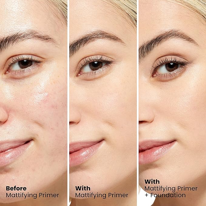 JOAH Beauty Super Sidekick Mattifying Makeup Primer, Pore Minimizing Matte Finish, Hydrating and Long Lasting Korean Face Primer for Oil Control, Helps Smooth, Blur Skin, For All Skin Types, 1.01 Oz-GlimoraGlow