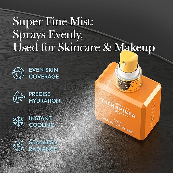 Face Serum-In-Mist – Refreshing Face Mist & Spray Serum with Niacinamide, Panthenol & Hyaluronic Acid for Hydration, Balance & Skin Vitality (Phyto, 2.0 fl oz)-GlimoraGlow