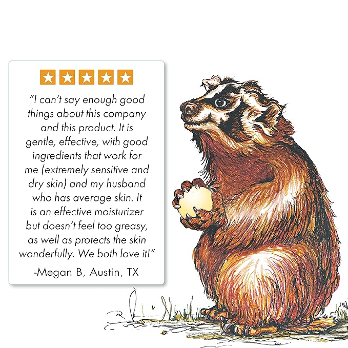 Badger - Unscented Dry Skin Balm, Sensitive Skin Balm, Moisturizing Balm for Dry Cracked Skin, Unscented Balm, Skin Moisturizer Balm, 2 oz (3 Pack)-GlimoraGlow