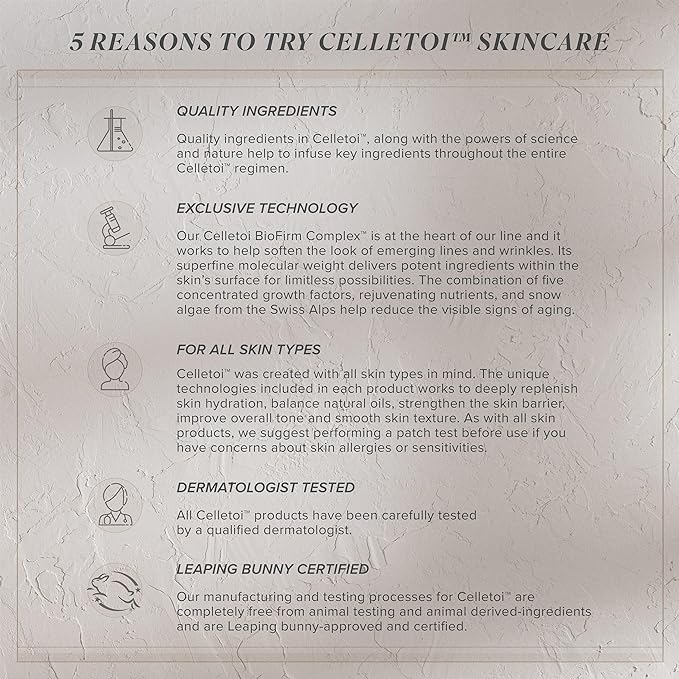 Celletoi Moisture Balancing Cleanser - Dermatologist Tested, Cruelty Free, Vegan - Gentle Foam Removes Makeup, Dirt, Impurities, Leaping Bunny Certified - 4.0 fl oz-GlimoraGlow