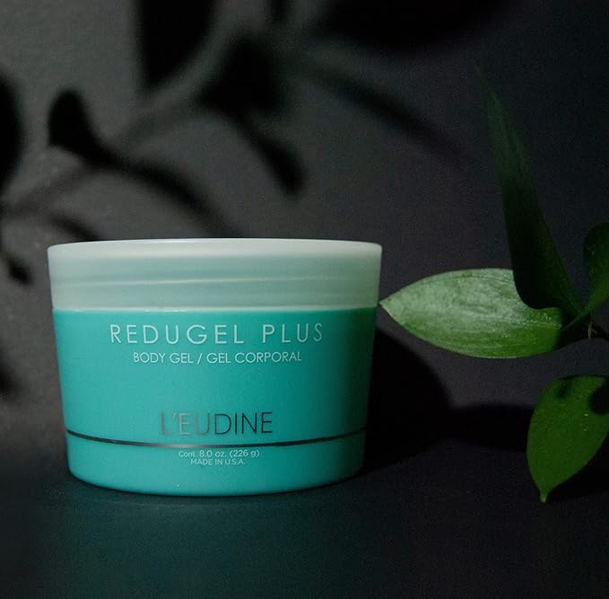 L’EUDINE Redugel Plus Skin Tightening Cream – Pack of 3 – 8oz Anti Cellulite Cream with Mint Oil, Field Horsetail, Marine Algae, Maca Extract – Powerful Non-Greasy Formula – Firming and Toned Skin-GlimoraGlow