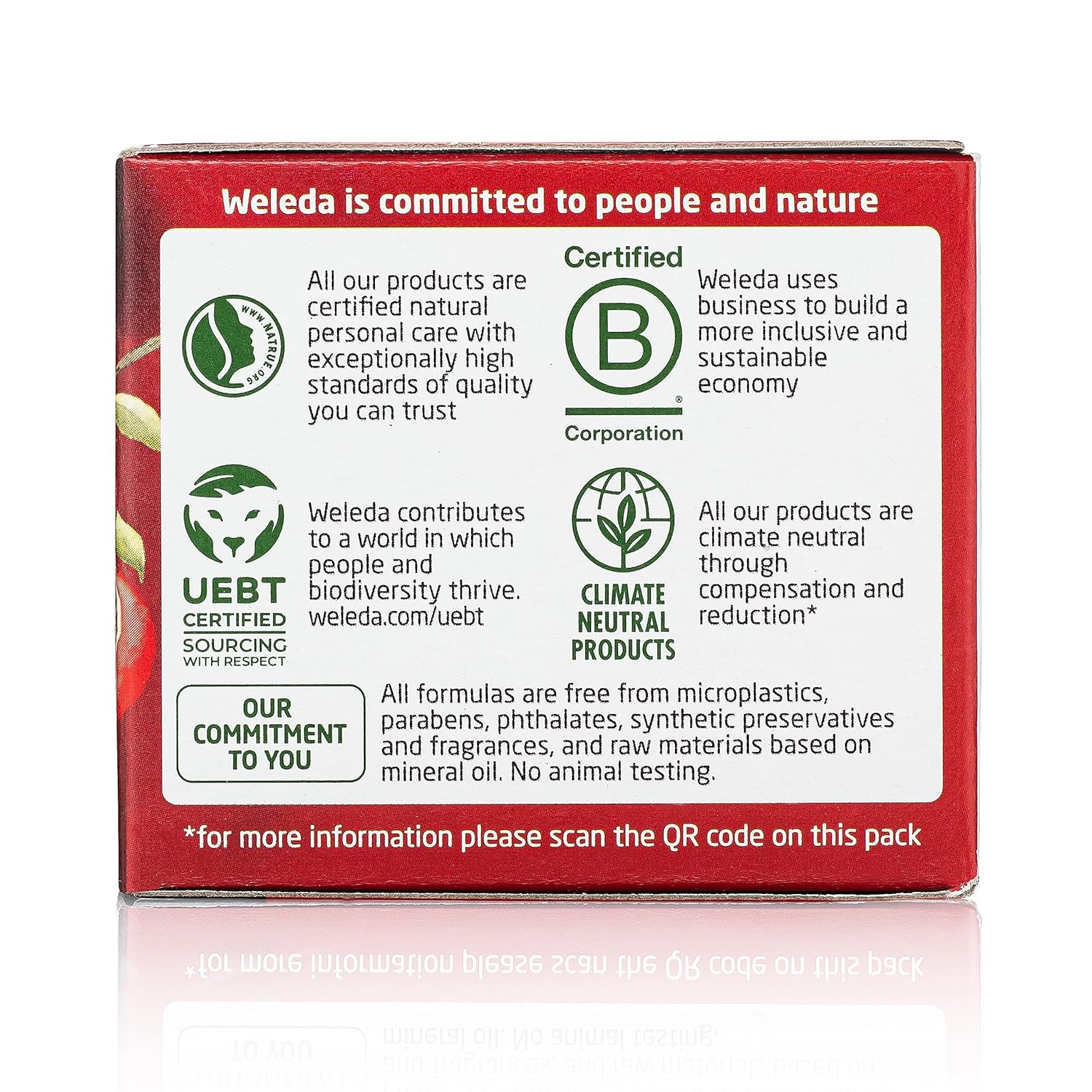 Weleda Face Care Plumping Night Cream, Plant Rich Moisturizer with Pomegranate and Maca Root Peptides-GlimoraGlow