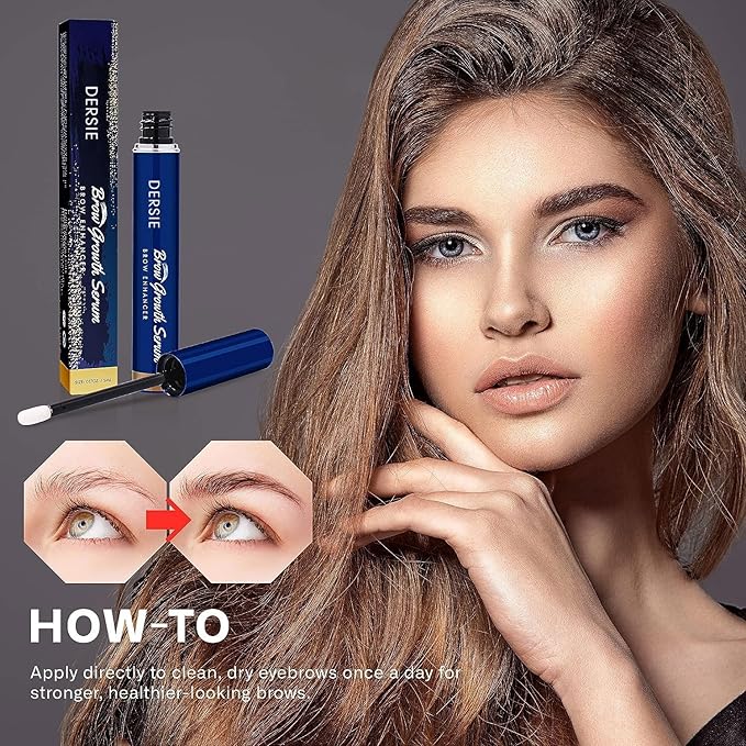 Dersie Eyebrow Growth Serum (0.17 Fl Oz (Pack of 2))-GlimoraGlow