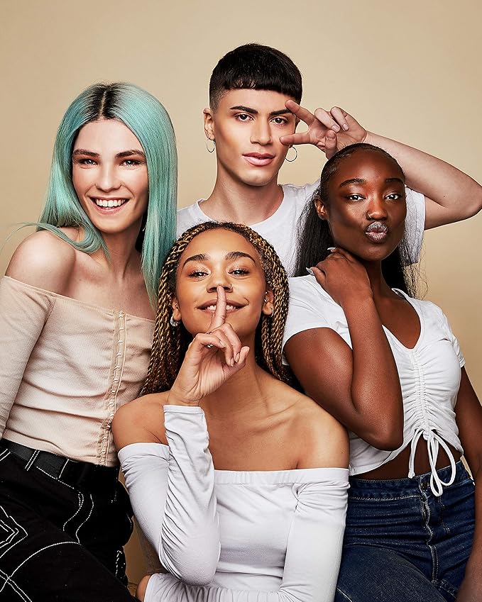 Jecca Blac Sculpt and Soften Contour Palette, Creamy Formula with Natural Finish, Medium Coverage, Gender Neutral and LGBTIQA+ Inclusive Make Up, Light, 12g-GlimoraGlow