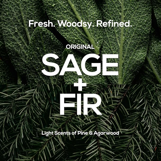 MARLOWE. No. 105 Bar Soap for Men 7 oz (12 Bars) Moisturizing Body Soap, Nourishing & Refreshing with Natural Extracts, Shea Butter, Olive Oil & Green Tea Extracts, Original Sage & Fir Scent-GlimoraGlow