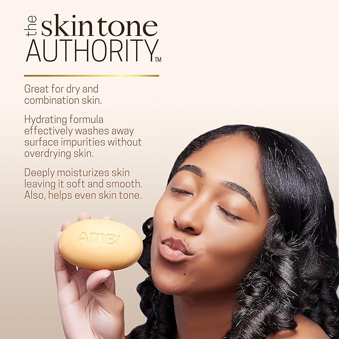 Ambi Even & Clear Under Eye Serum Anti Aging Formula with Peptides and Hyaluronic Acid to Reduce Fine Lines and Wrinkles, with Cocoa Butter Cleansing Bar-GlimoraGlow