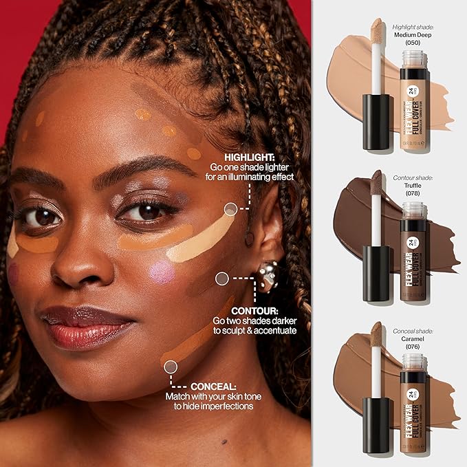 Revlon Dual Ended Jelly Makeup Blender Tool, Silicone Makeup Applicator for Blush, Bronzer, Concealer, Contour, Eyes, and Lips, 1 count-GlimoraGlow