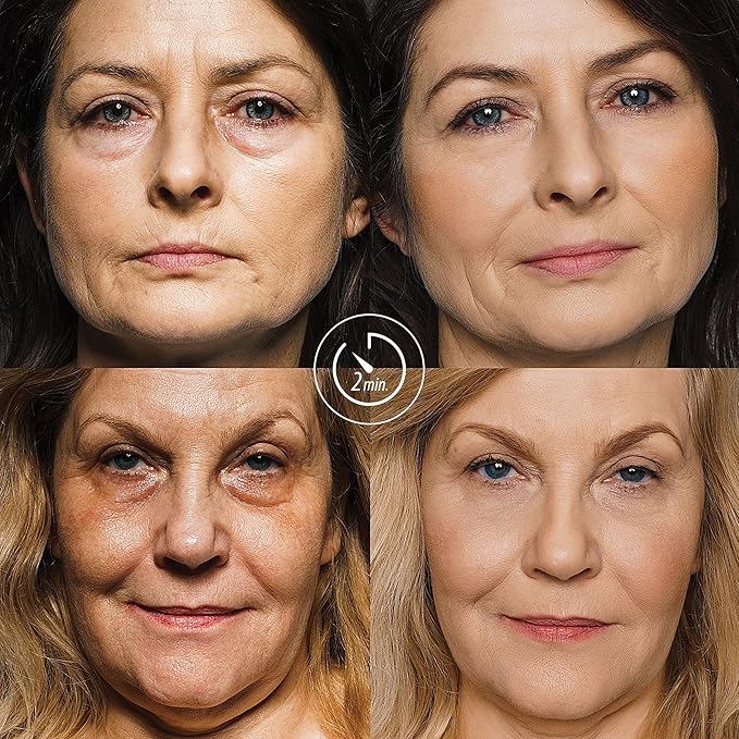 AGELXR - Instant Wrinkle Remover - Quickly Tightens Wrinkles, Fine Lines and Diminishes Puffy Eyes. Instant Facelift Serum - Anti-Aging Formula with Argireline® (30 Vials)-GlimoraGlow